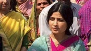 Dimple Yadav(PTI)
