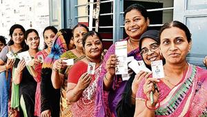 The alliance has field BJP state chief Tamilsai Sundararajan against Kanimozhi.(HT Photo) The alliance has field BJP state chief Tamilsai Sundararajan against Kanimozhi.(HT Photo)