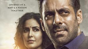 Salman Khan and Katrina Kaif in the latest poster for Bharat. Salman Khan and Katrina Kaif in the latest poster for Bharat.