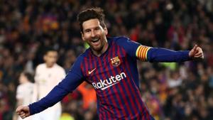 File image of Barcelona footballer Lionel Messi(REUTERS) File image of Barcelona footballer Lionel Messi(REUTERS)
