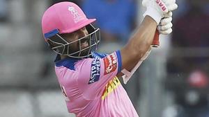 Rajasthan Royals batsman Ajinkya Rahane plays a shot during the Indian Premier League 2019.(PTI) Rajasthan Royals batsman Ajinkya Rahane plays a shot during the Indian Premier League 2019.(PTI)