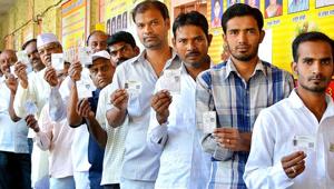 The polling at 20,716 polling booths was conducted peacefully, with no violence, except for a minor incident of stone pelting in Parbhani district.(Representative Image)