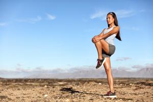 Include cradle walks as part of your Ramp warm up for lifting weights(Shutterstock) Include cradle walks as part of your Ramp warm up for lifting weights(Shutterstock)