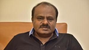 Kumaraswamy targets PM Modi over terror, says Deve Gowda holds better record(Arijit Sen/HT Photo)