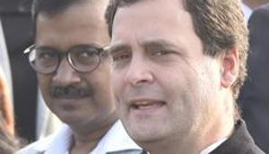 This came after AAP’s announcement on Friday that it had accepted one of Congress’s proposals for an alliance formula to share seats in the Lok Sabha elections indicating revival of their on-again, off-again discussions for electoral pact that began(Sonu Mehta/HT PHOTO)