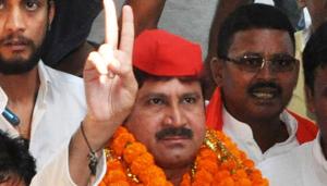 Samajwadi Party candidate Meraj Khan for Dhanbad Lok sabha seat -(Photo-Bijay-Hindustan Times)