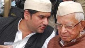 ND Tiwari and his son Rohit shekhar(HT file photo) ND Tiwari and his son Rohit shekhar(HT file photo)