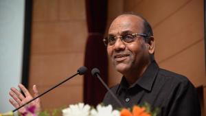 Sena’s candidate and Union minister Anant Geete, who is looking for a seventh straight term in the Lok Sabha, is up against former state NCP chief and former state minister Sunil Tatkare again.(HT Photo) Sena’s candidate and Union minister Anant Geete, who is looking for a seventh straight term in the Lok Sabha, is up against former state NCP chief and former state minister Sunil Tatkare again.(HT Photo)