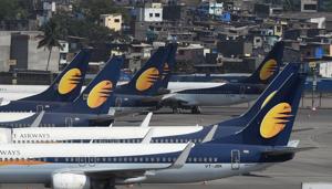 The senior captain, who has been with Jet Airways since its inception, has written to airline CEO Vinay Dube seeking answers for the shift in management positions since last August.(AFP) The senior captain, who has been with Jet Airways since its inception, has written to airline CEO Vinay Dube seeking answers for the shift in management positions since last August.(AFP)