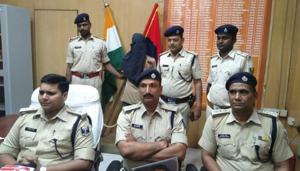 SSP Ashish Bharati (left) during press conference(HT) SSP Ashish Bharati (left) during press conference(HT)