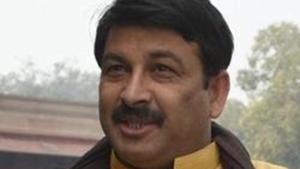The BJP named its Delhi unit chief Manoj Tiwari as its candidate for the North East Delhi Lok Sabha seat.(HT PHOTO)