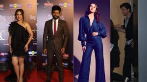Richa Chadha, Vineet Singh, Alia Bhatt, Shah Rukh Khan attended the Critics Choice Film Awards in Mumbai on Sunday.(Varinder Chawla) Richa Chadha, Vineet Singh, Alia Bhatt, Shah Rukh Khan attended the Critics Choice Film Awards in Mumbai on Sunday.(Varinder Chawla)