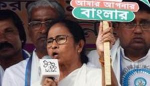 West Bengal Chief Minister Mamata Banerjee addresses an election rally in Murshidabad Lok Sabha constituency, which goes to polls on April 23 with four other seats.(ANI file photo)