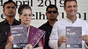 Listing projects such as the Rae Bareli coach factory, she accused the Bharatiya Janata Party-controlled state and Union governments of creating hurdles in the region’s development.(Ajay Aggarwal/HT FILE PHOTO)