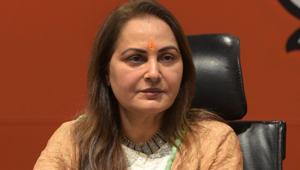 A non-cognizable offence information report was registered for poll code violation against Jaya Prada following this comment.(Mohd Zakir/HT PHOTO) A non-cognizable offence information report was registered for poll code violation against Jaya Prada following this comment.(Mohd Zakir/HT PHOTO)