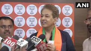 Celebrity hairstylist Jawed Habib joined the BJP on Tuesday.(ANI)