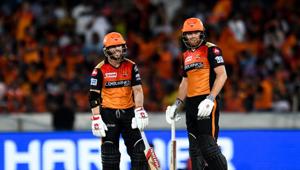 File image of David Warner and Jonny Bairstow(AFP) File image of David Warner and Jonny Bairstow(AFP)