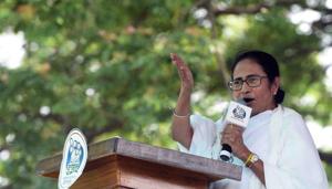 West Bengal chief minister Mamata Banerjee at an election rally, Jamalpur, Bardhaman,West Bengal, April 22(ANI) West Bengal chief minister Mamata Banerjee at an election rally, Jamalpur, Bardhaman,West Bengal, April 22(ANI)