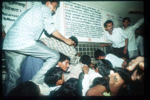 The way we were: Crowd at a ticket booking window at a railway station in Delhi on June 10, 1992(Robert Nickelsberg/Getty Images) The way we were: Crowd at a ticket booking window at a railway station in Delhi on June 10, 1992(Robert Nickelsberg/Getty Images)