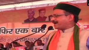 Will chop off arms of those who point fingers at Modi, says HP BJP chief(ANI/Twitter) Will chop off arms of those who point fingers at Modi, says HP BJP chief(ANI/Twitter)