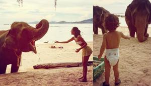 Lisa Haydon is currently holidaying with her family.(Instagram) Lisa Haydon is currently holidaying with her family.(Instagram)