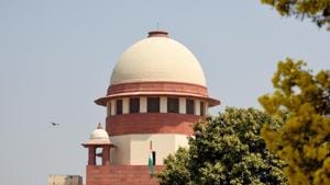 The three-judge bench set up to address the issue of an affidavit filed by a Chandigarh-lawyer, Bains, said it would “ enquire, enquire and enquire till we get to the root of the issue.”(Amal KS/HT FILE PHOTO) The three-judge bench set up to address the issue of an affidavit filed by a Chandigarh-lawyer, Bains, said it would “ enquire, enquire and enquire till we get to the root of the issue.”(Amal KS/HT FILE PHOTO)