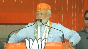 The Prime Minister said that it is the poor who have been affected the most by terrorism.(Twitter/ BJP4India) The Prime Minister said that it is the poor who have been affected the most by terrorism.(Twitter/ BJP4India)
