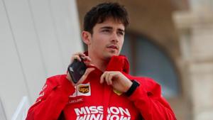 A file photo of Ferrari's Charles Leclerc.(REUTERS) A file photo of Ferrari's Charles Leclerc.(REUTERS)