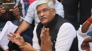 BJP’s Jodhpur LS candidate Gajendra Singh Shekhawat(HT Photo)