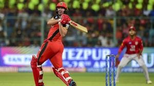 Bengaluru: RCB batsman AB de Villiers plays a shot during the Indian Premier League 2019 (IPL T20) cricket match between Royal Challengers Bangalore (RCB) and Kings XI Punjab (KXIP), at Chinnaswamy Stadium in Bengaluru, Wednesday, April 24, 2019(PTI) Bengaluru: RCB batsman AB de Villiers plays a shot during the Indian Premier League 2019 (IPL T20) cricket match between Royal Challengers Bangalore (RCB) and Kings XI Punjab (KXIP), at Chinnaswamy Stadium in Bengaluru, Wednesday, April 24, 2019(PTI)