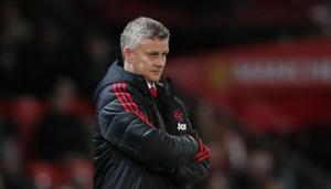 Manchester United manager Ole Gunnar Solskjaer during the match(Action Images via Reuters) Manchester United manager Ole Gunnar Solskjaer during the match(Action Images via Reuters)