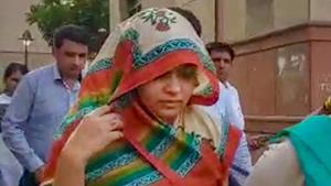 Rohit Shekhar Tiwari and Apoorva Shukla Tiwari had courted each other for over a year but, after marriage, they lived together for just 18 days.(PTI) Rohit Shekhar Tiwari and Apoorva Shukla Tiwari had courted each other for over a year but, after marriage, they lived together for just 18 days.(PTI)