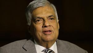Sri Lankan Prime Minister Ranil Wickremesinghe(AP file photo) Sri Lankan Prime Minister Ranil Wickremesinghe(AP file photo)