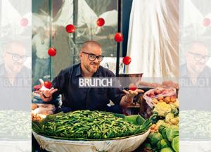 The iconic chef Heston Blumenthal, who recently made his debut dinner for people in India; Make-up and hair: Ashwin Shelar(Rohit Chawla)