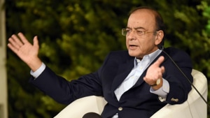 Jaitley also took potshots at the on-now-off-now discussions for alliance between the Congress and the Aam Aadmi Party.(HT Photo) Jaitley also took potshots at the on-now-off-now discussions for alliance between the Congress and the Aam Aadmi Party.(HT Photo)