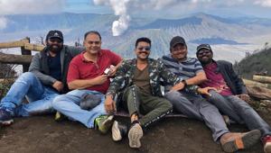 Suriya and Mohanlal star in Kaappaan. Suriya and Mohanlal star in Kaappaan.