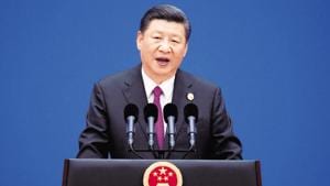 The BRI, launched in 2013, has also been criticised for ensnaring smaller countries into “debt-trap diplomacy” and high cost of projects.(AFP) The BRI, launched in 2013, has also been criticised for ensnaring smaller countries into “debt-trap diplomacy” and high cost of projects.(AFP)