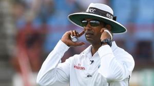 File image of Sri Lankan Umpire Kumar Dharmasena.(AFP) File image of Sri Lankan Umpire Kumar Dharmasena.(AFP)