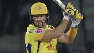 File image of Australian cricketer Shane Watson in action in IPL 2019(AP) File image of Australian cricketer Shane Watson in action in IPL 2019(AP)