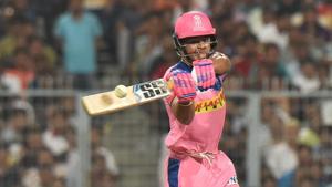 File image of Riyan Parag.(PTI) File image of Riyan Parag.(PTI)