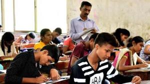 UP Board Results 2019: UP Board High School and Intermediate results would be declared today at 12.30pm at UP Board’s Headquarter in Prayagraj.(Bachchan Kumar) UP Board Results 2019: UP Board High School and Intermediate results would be declared today at 12.30pm at UP Board’s Headquarter in Prayagraj.(Bachchan Kumar)