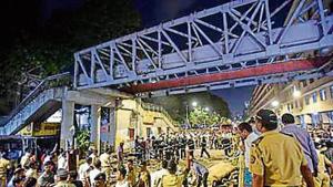 The Central Railway (CR), in a detailed response to the Brihanmumbai Municipal Corporation (BMC), recently said that it is not responsible for the Himalaya bridge collapse, which killed seven people and injured 31 others at Chhatrapati Shivaji Maharaj Terminus (CSMT) on March 14. The Central Railway (CR), in a detailed response to the Brihanmumbai Municipal Corporation (BMC), recently said that it is not responsible for the Himalaya bridge collapse, which killed seven people and injured 31 others at Chhatrapati Shivaji Maharaj Terminus (CSMT) on March 14.