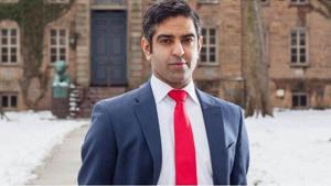 A 33-year-old Indian-American engineer has announced to challenge the Democratic senator from New Jersey in 2020.(Hirsh Singh/Twitter) A 33-year-old Indian-American engineer has announced to challenge the Democratic senator from New Jersey in 2020.(Hirsh Singh/Twitter)