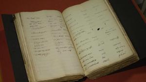 Attached image of the 1905 petition against the partition of Bengal with 60,000 signatures.(Photo credit: British Library Board)