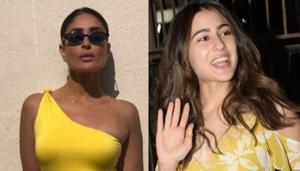 From Sara Ali Khan to Kareena Kapoor, yellow seems to be a current favourite.(Instagram) From Sara Ali Khan to Kareena Kapoor, yellow seems to be a current favourite.(Instagram)