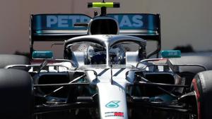 Mercedes' Valtteri Bottas in action during practice.(REUTERS) Mercedes' Valtteri Bottas in action during practice.(REUTERS)