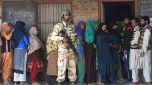 Six assembly constituencies (AC) out of the 16 in Jammu and Kashmir’s Anantnag voted on 23 April.(Waseem Andrabi/HT File Photo) Six assembly constituencies (AC) out of the 16 in Jammu and Kashmir’s Anantnag voted on 23 April.(Waseem Andrabi/HT File Photo)