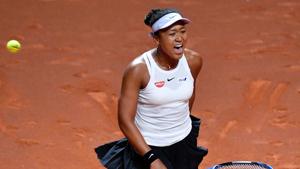 Japan's Naomi Osaka reacts after defeating Croatia's Donna Vekic in their quarterfinal match at the WTA Tennis Grand Prix in Stuttgart, southwestern Germany, on April 26, 2019.(AFP) Japan's Naomi Osaka reacts after defeating Croatia's Donna Vekic in their quarterfinal match at the WTA Tennis Grand Prix in Stuttgart, southwestern Germany, on April 26, 2019.(AFP)