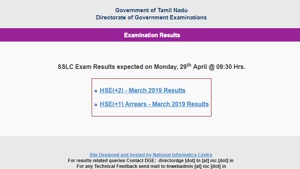 TN 10th Result 2019 declared: Tamil Nadu SSLC 10th Result 2019 declared . Check full details including pass percentage here.(tnresults.nic.in) TN 10th Result 2019 declared: Tamil Nadu SSLC 10th Result 2019 declared . Check full details including pass percentage here.(tnresults.nic.in)