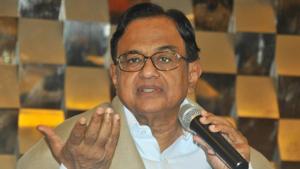 P Chidambaram said that after the conclusion of three phases of elections, which has covered 303 Lok Sabha seats, the Congress and its allies have a significant lead over the BJP-led National Democratic Alliance (NDA).(HT) P Chidambaram said that after the conclusion of three phases of elections, which has covered 303 Lok Sabha seats, the Congress and its allies have a significant lead over the BJP-led National Democratic Alliance (NDA).(HT)